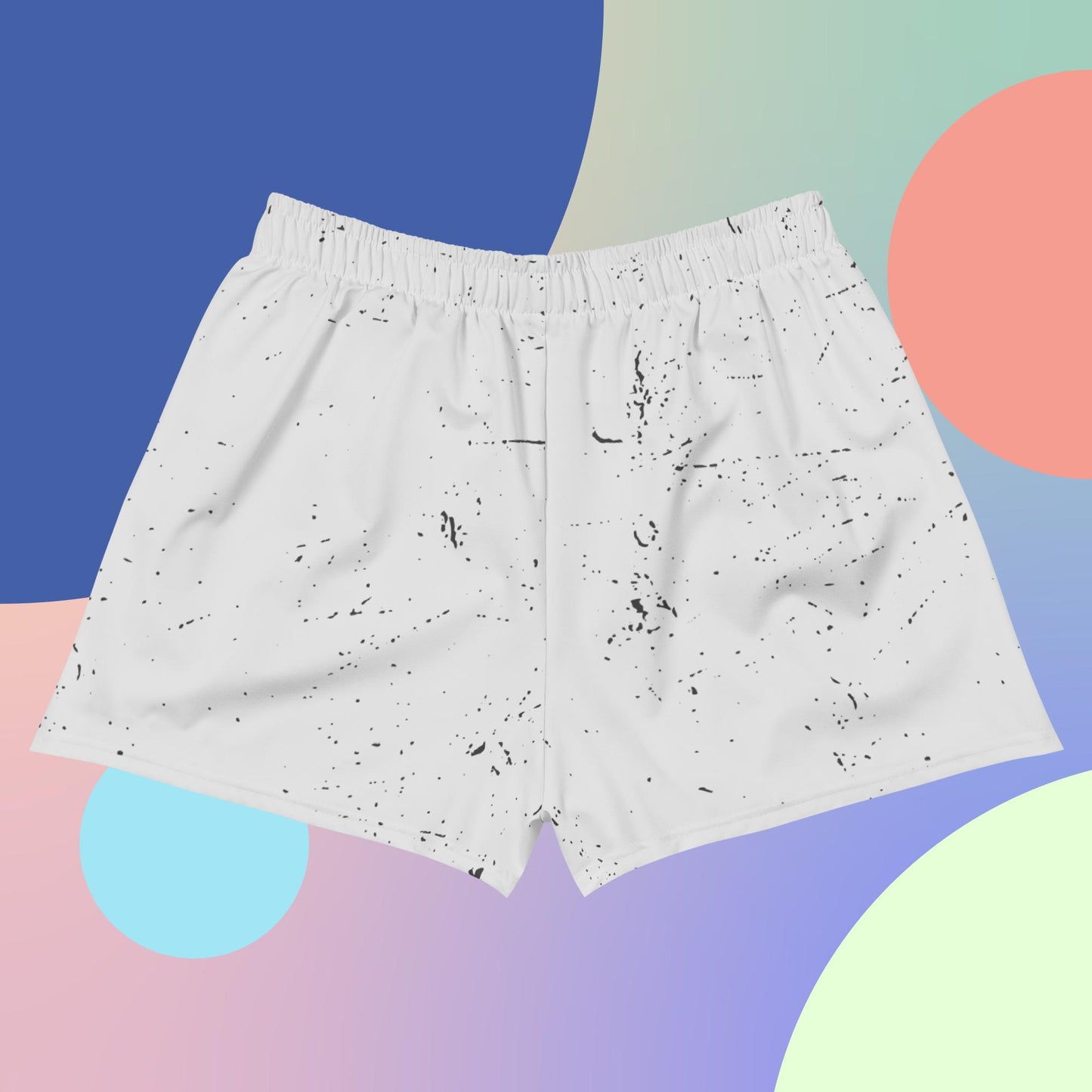 "press play" Recycled Athletic Shorts