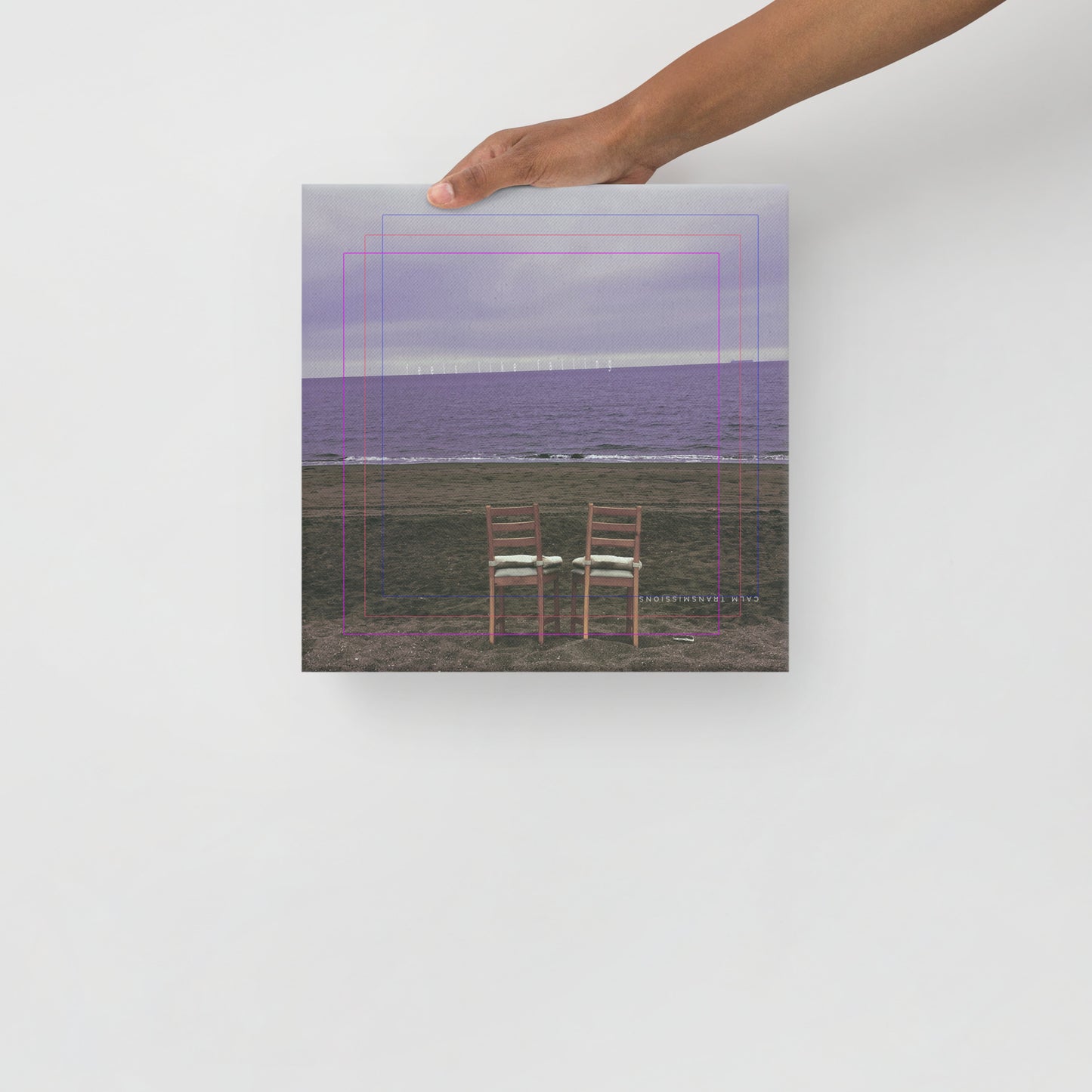 "feels like falling" Single Cover Art Canvas Print