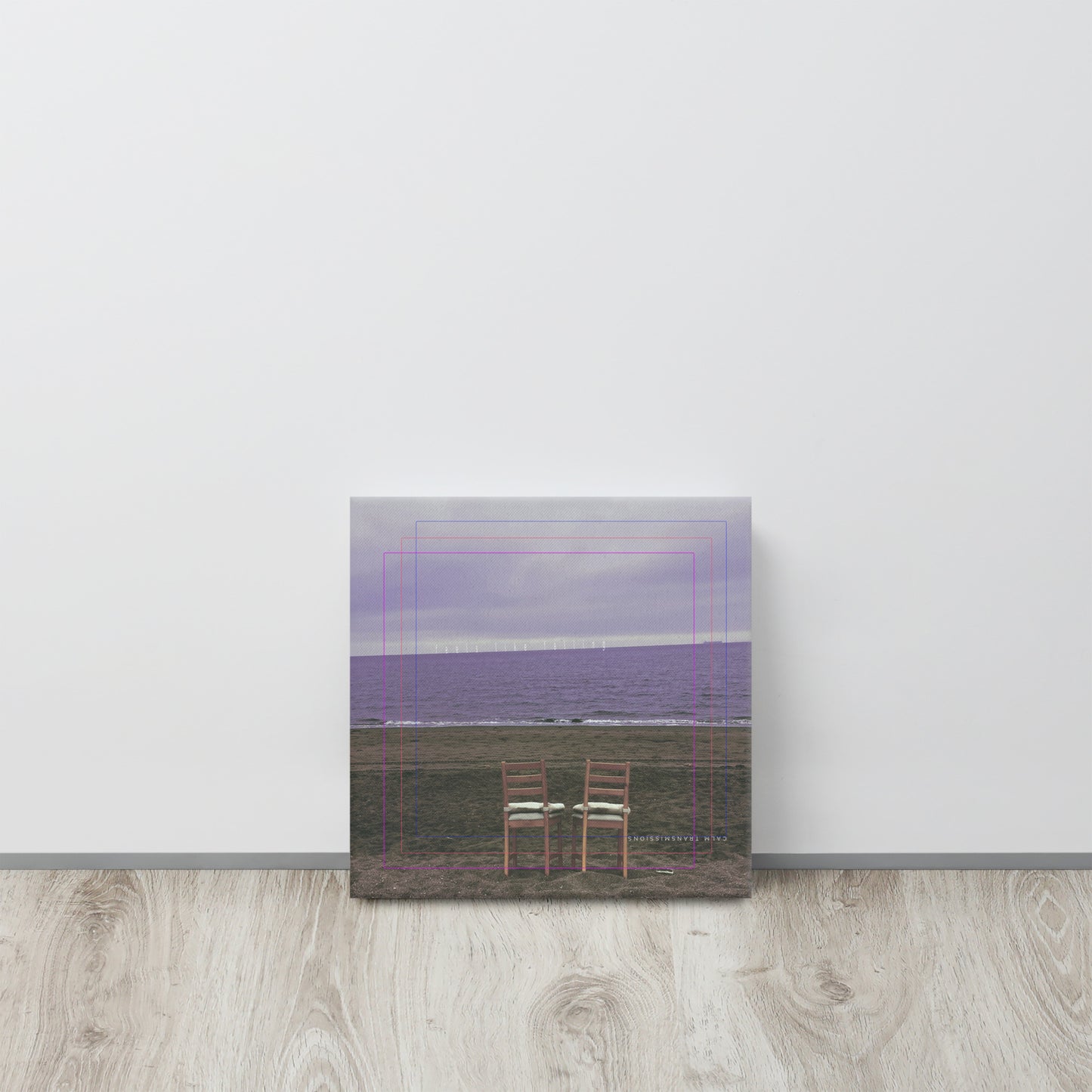 "feels like falling" Single Cover Art Canvas Print