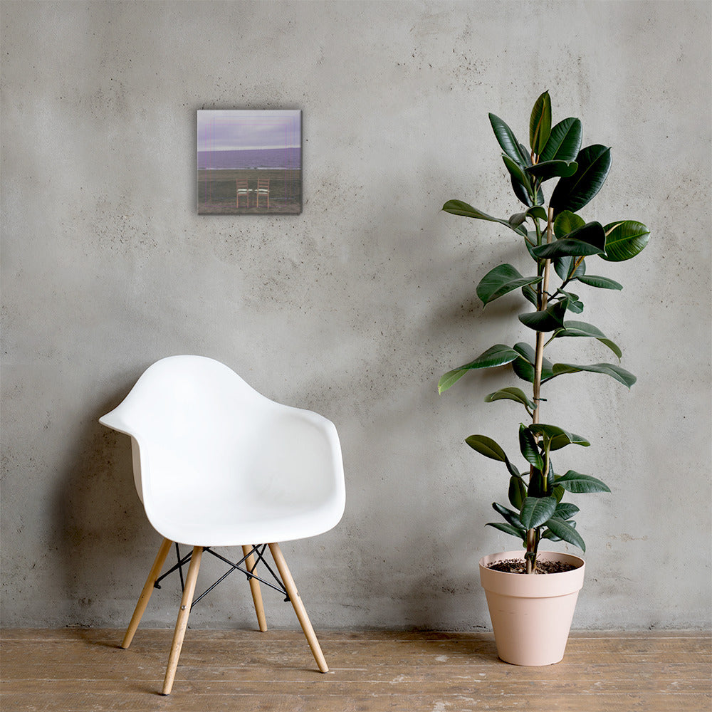 "feels like falling" Single Cover Art Canvas Print