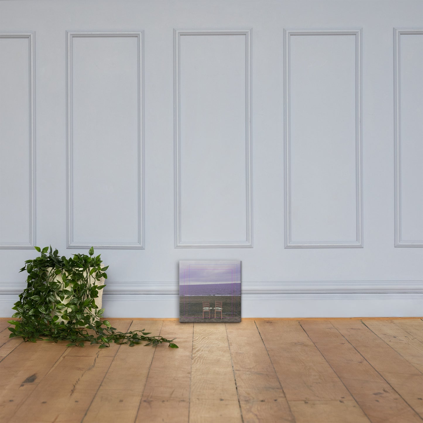 "feels like falling" Single Cover Art Canvas Print