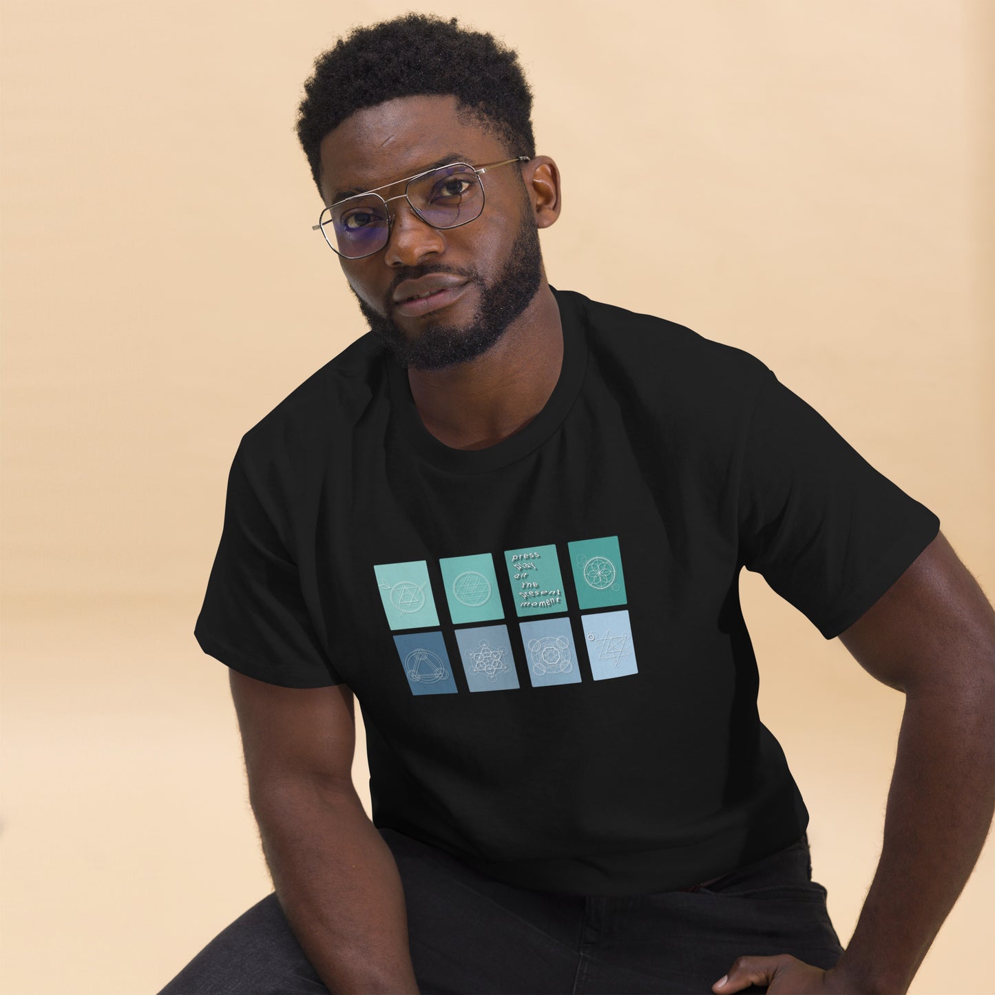 "press play" Classic Tee
