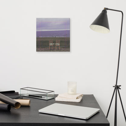"feels like falling" Single Cover Art Canvas Print