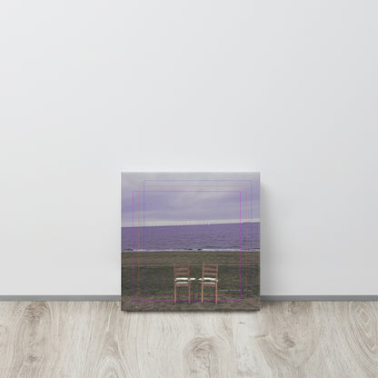 "feels like falling" Single Cover Art Canvas Print