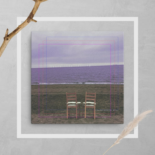 "feels like falling" Single Cover Art Canvas Print