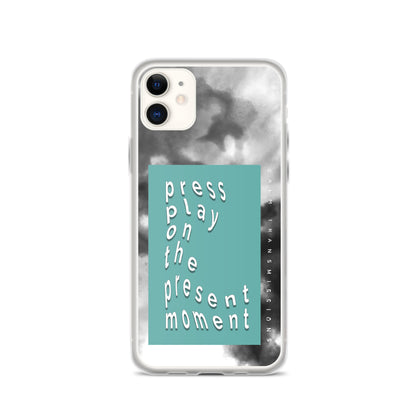 "press play" Clear Case for iPhone®