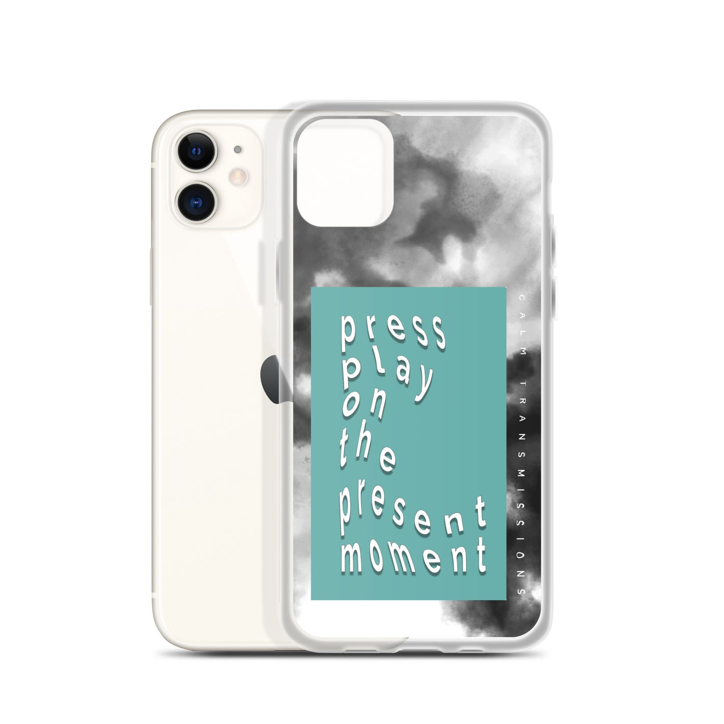 "press play" Clear Case for iPhone®