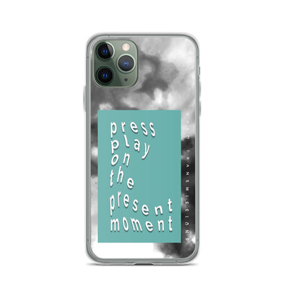 "press play" Clear Case for iPhone®