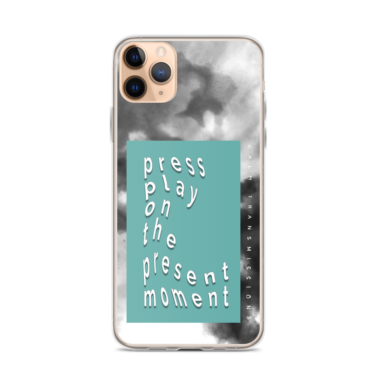 "press play" Clear Case for iPhone®