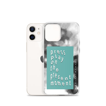"press play" Clear Case for iPhone®