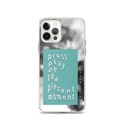 "press play" Clear Case for iPhone®