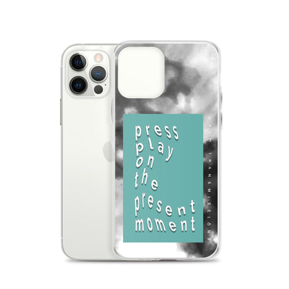 "press play" Clear Case for iPhone®