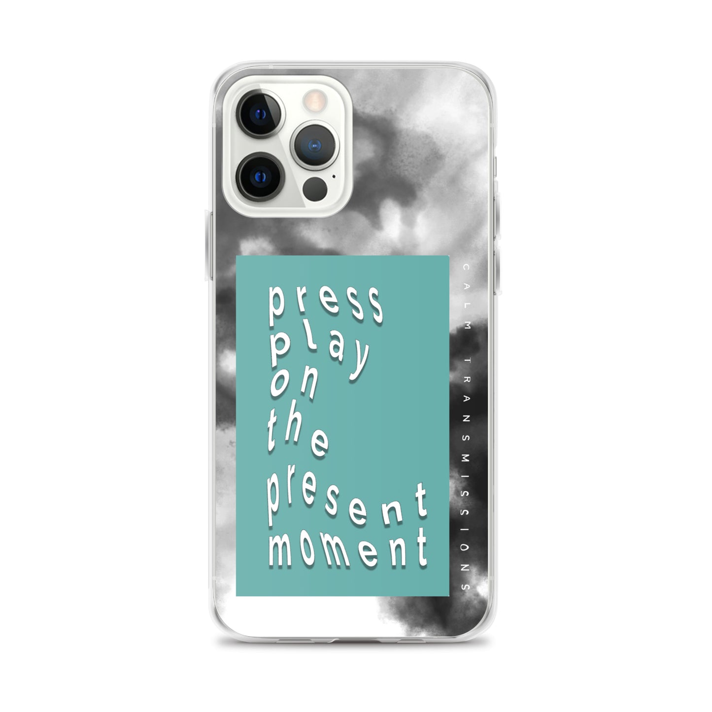 "press play" Clear Case for iPhone®
