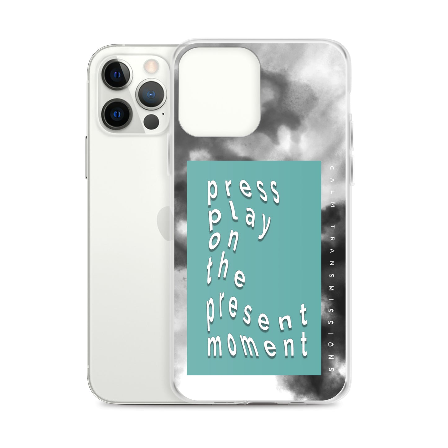 "press play" Clear Case for iPhone®