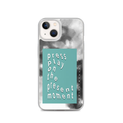 "press play" Clear Case for iPhone®