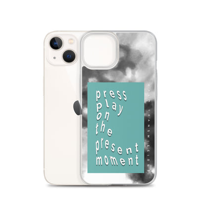 "press play" Clear Case for iPhone®