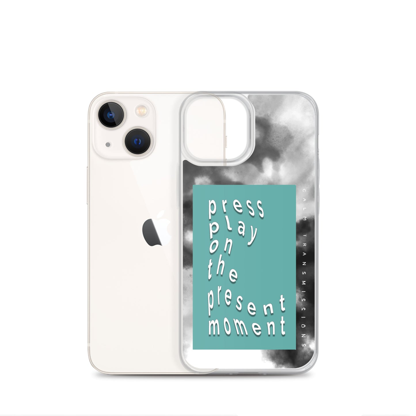 "press play" Clear Case for iPhone®