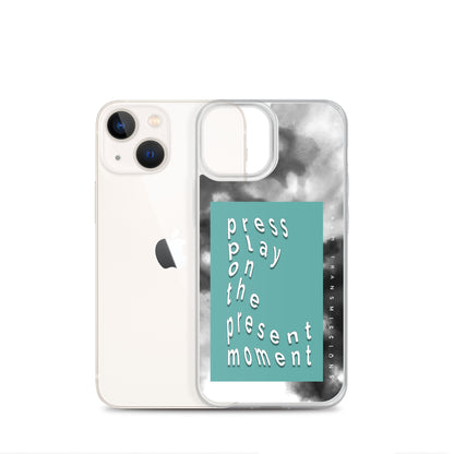 "press play" Clear Case for iPhone®