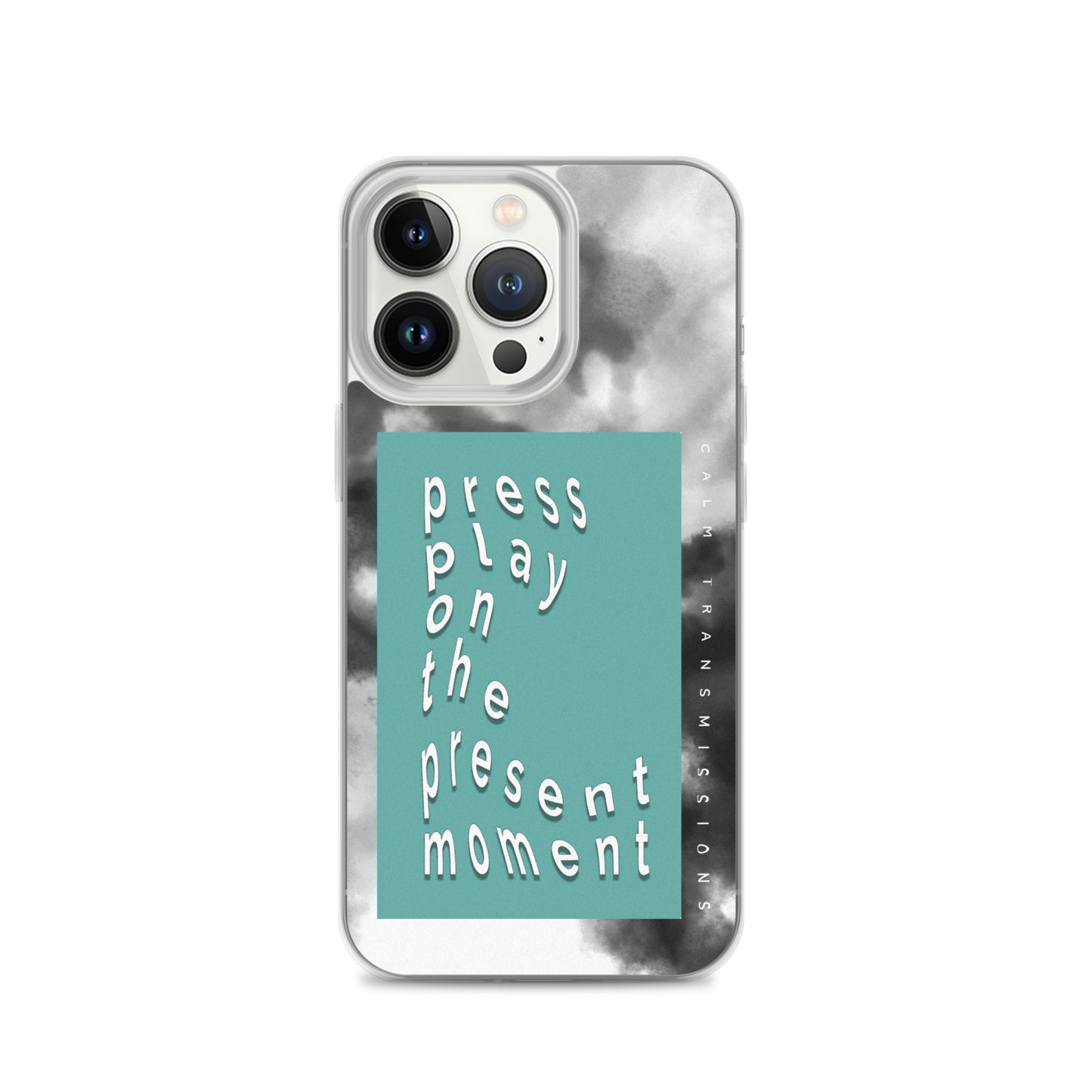 "press play" Clear Case for iPhone®