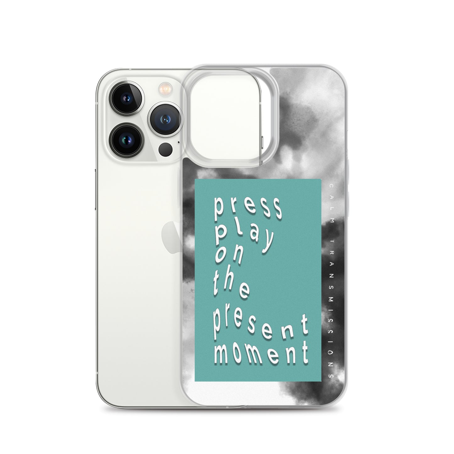 "press play" Clear Case for iPhone®