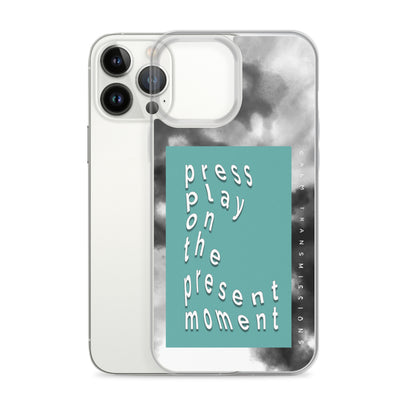 "press play" Clear Case for iPhone®