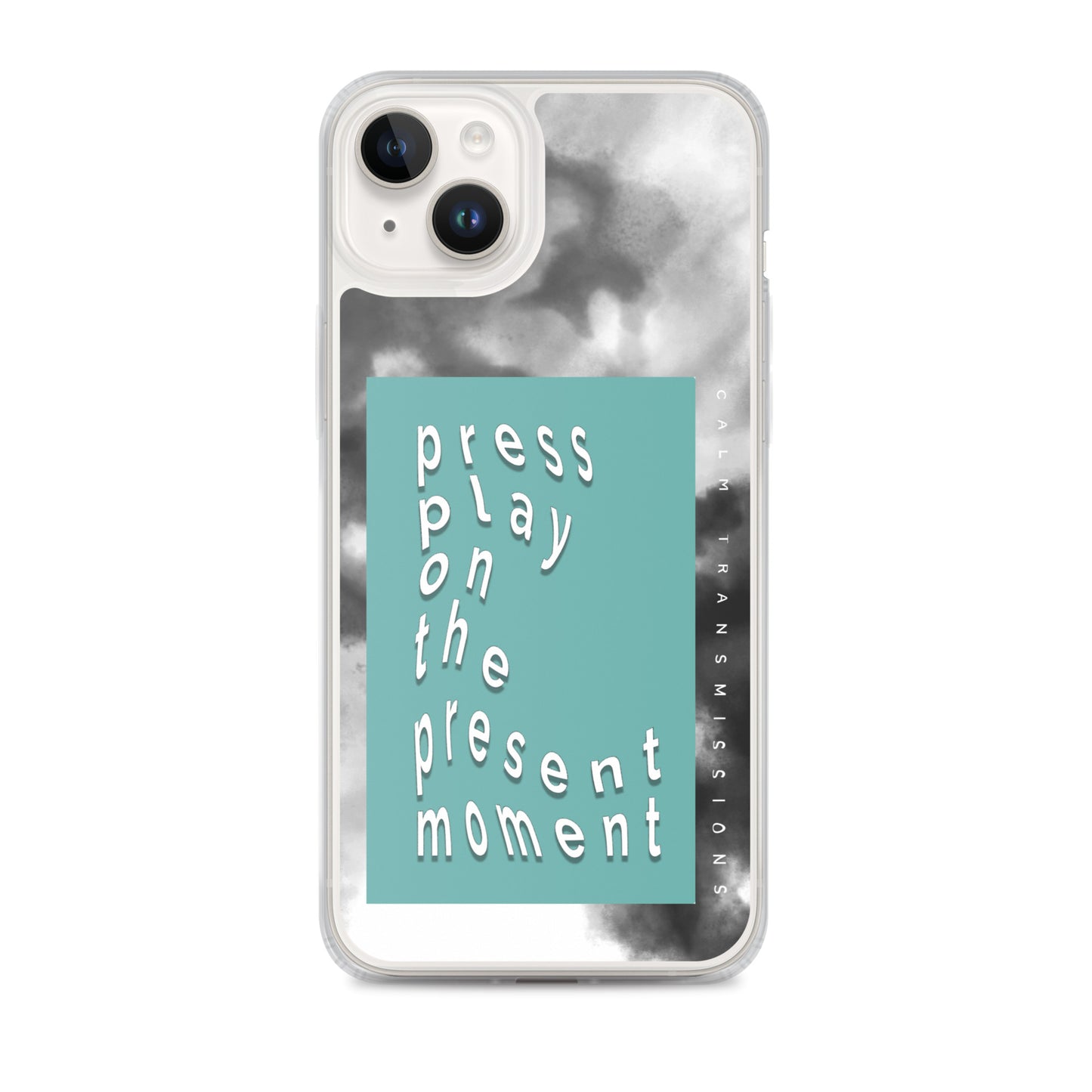 "press play" Clear Case for iPhone®