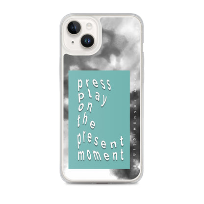 "press play" Clear Case for iPhone®