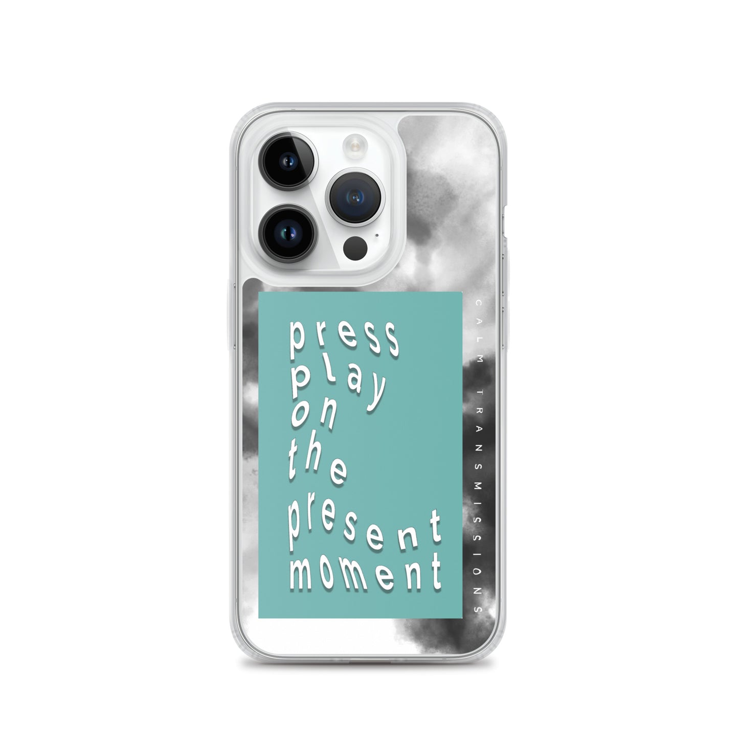"press play" Clear Case for iPhone®