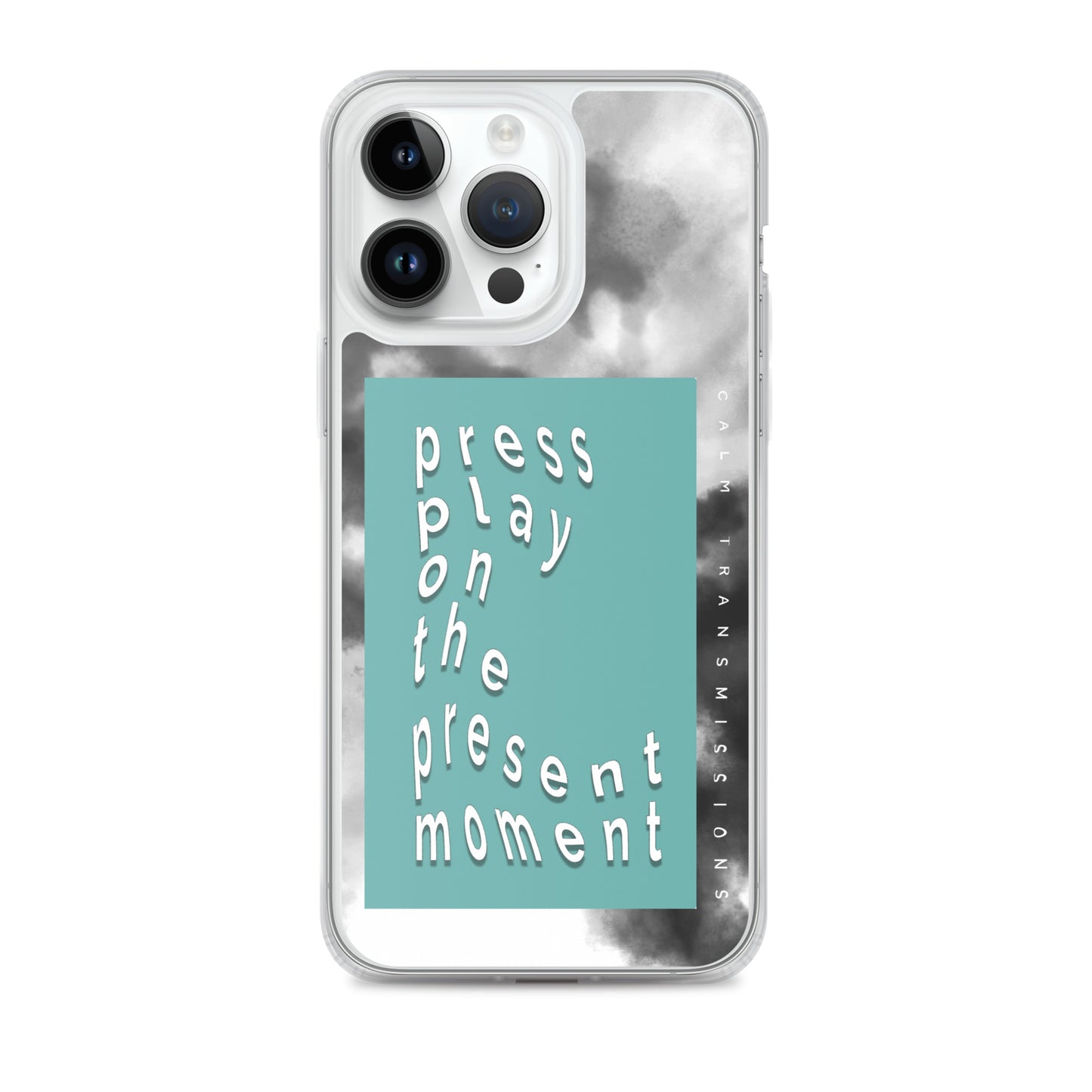 "press play" Clear Case for iPhone®