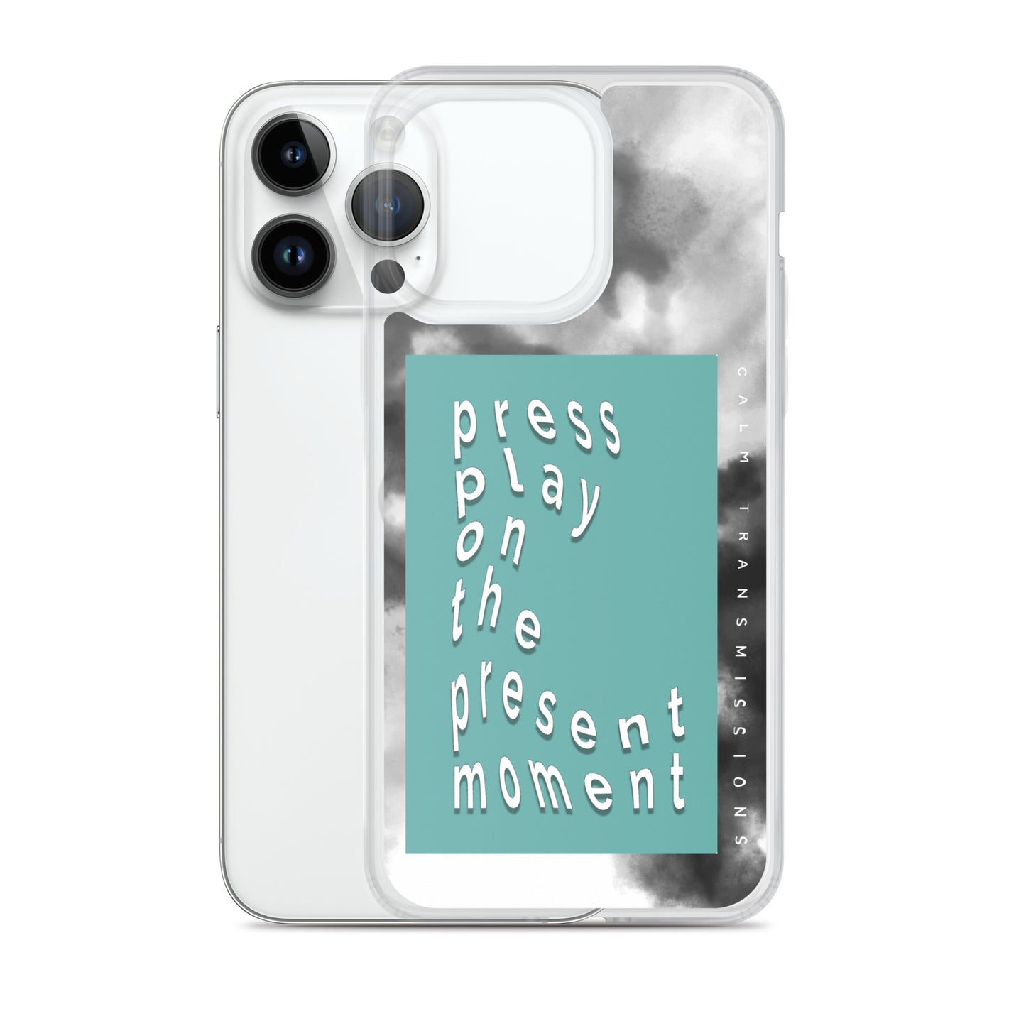 "press play" Clear Case for iPhone®