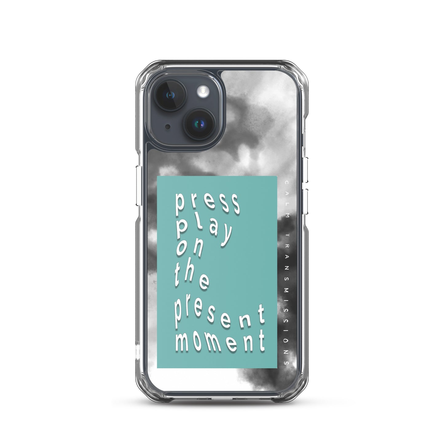 "press play" Clear Case for iPhone®