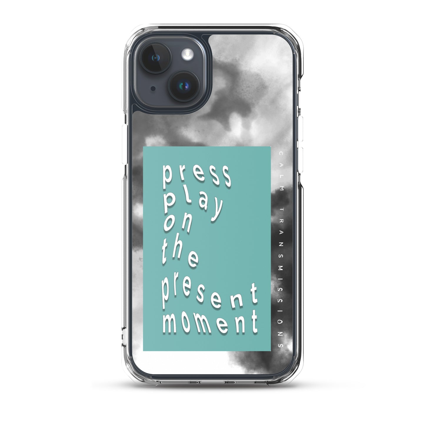 "press play" Clear Case for iPhone®