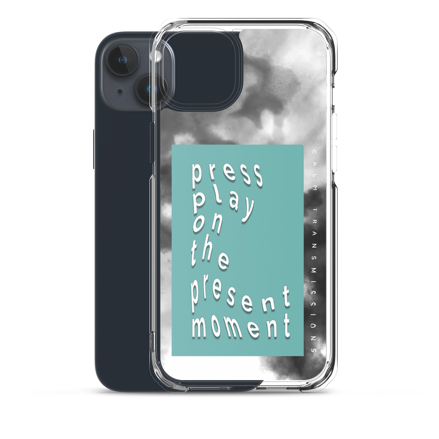 "press play" Clear Case for iPhone®