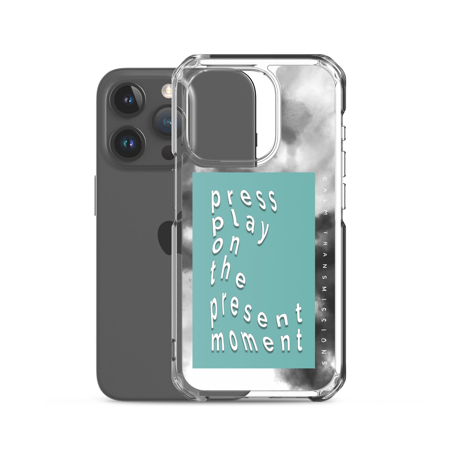 "press play" Clear Case for iPhone®