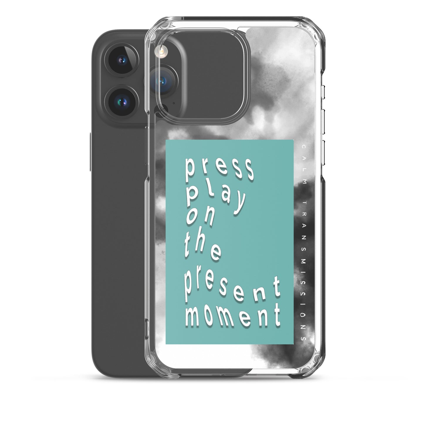 "press play" Clear Case for iPhone®