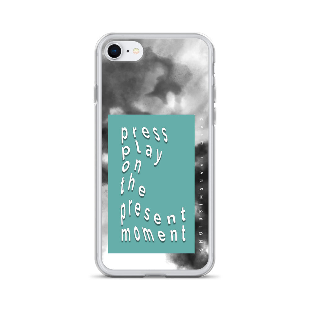 "press play" Clear Case for iPhone®