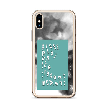 "press play" Clear Case for iPhone®