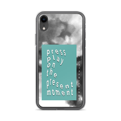 "press play" Clear Case for iPhone®
