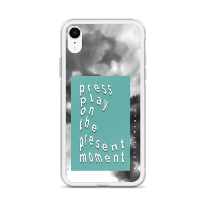 "press play" Clear Case for iPhone®